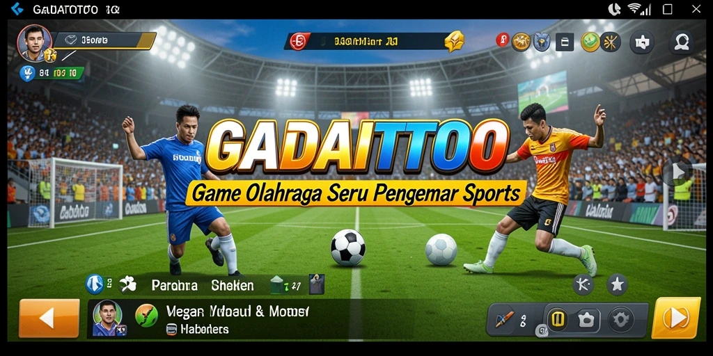 Gameplay GADAITOTO yang menegangkan dan seru di lapangan.