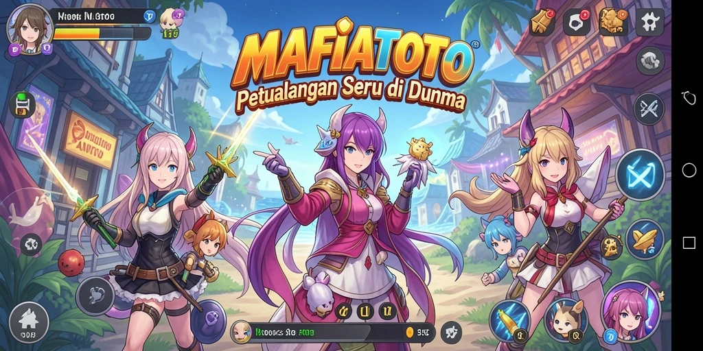 Screenshot menampilkan karakter utama dalam pertempuran seru di dunia anime.