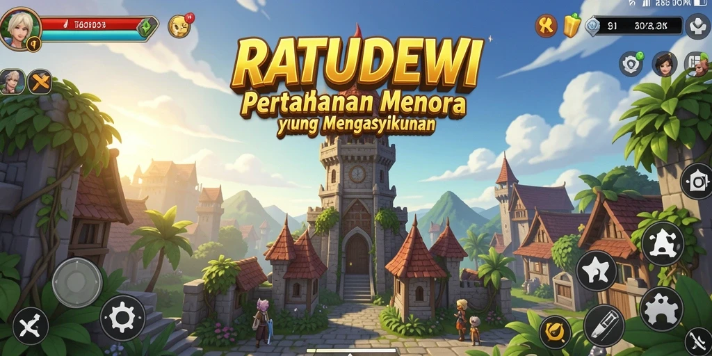 Gameplay menarik dalam RATUDEWI yang membutuhkan strategi cerdas.