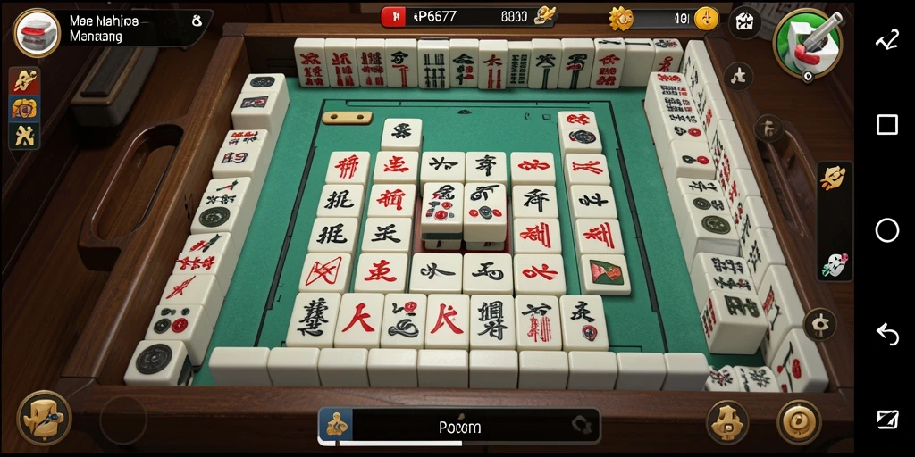 Screenshot gameplay yang menampilkan keseruan bermain Mahjong.