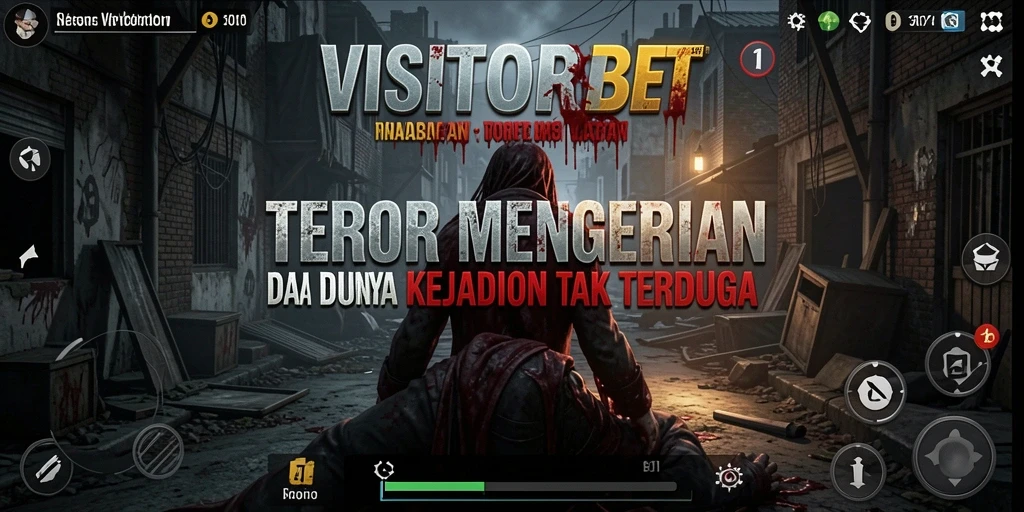 Screenshot gameplay <strong>VISITORBET</strong> menampilkan momen mencekam yang mendebarkan.